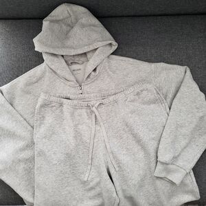 Hollister Super Soft Hoodie & Jogger Set Size L